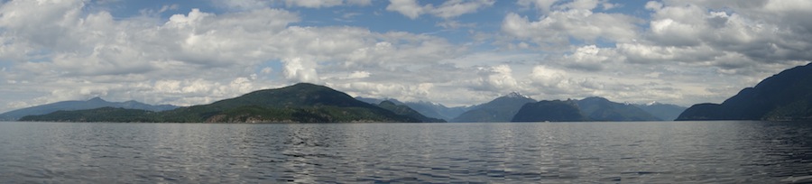 Safari maritime dans le fjord de la baie de Howe