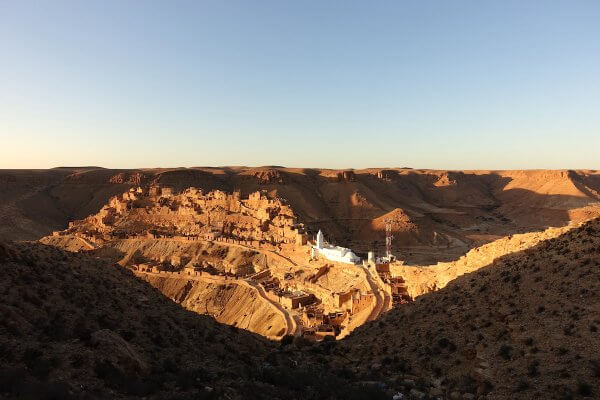 Dahar tunisien désert montagnes chair cœur