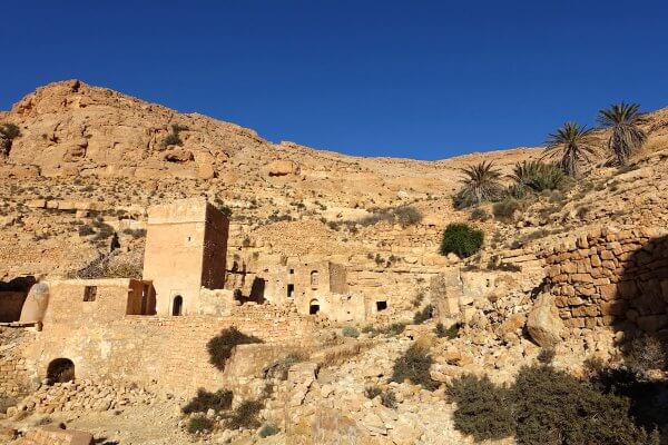 Dahar tunisien désert montagnes chair cœur